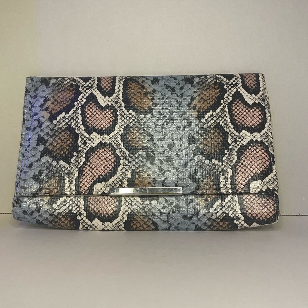 H&M Snakeskin Envelope Clutch